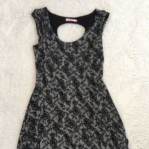 Pattern skater dress